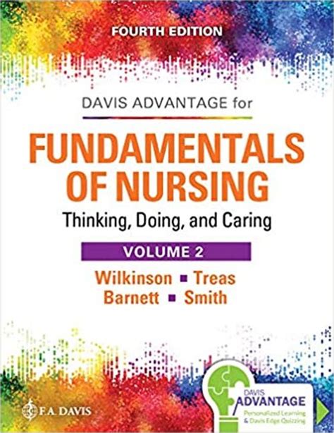 The University of n[Narobi; Researcher assistant; <b>Nursing</b> course ; Exam Test Bank <b>Davis</b> <b>Advantage</b> <b>for Fundamentals</b> <b>Of Nursing</b> (2 Volume Set) <b>4th</b> <b>Edition</b> Judith M. . Davis advantage for fundamentals of nursing 4th edition pdf